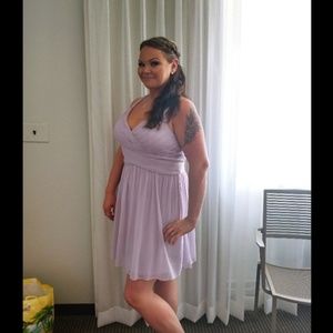 David's bridal Iris bridesmaid dress